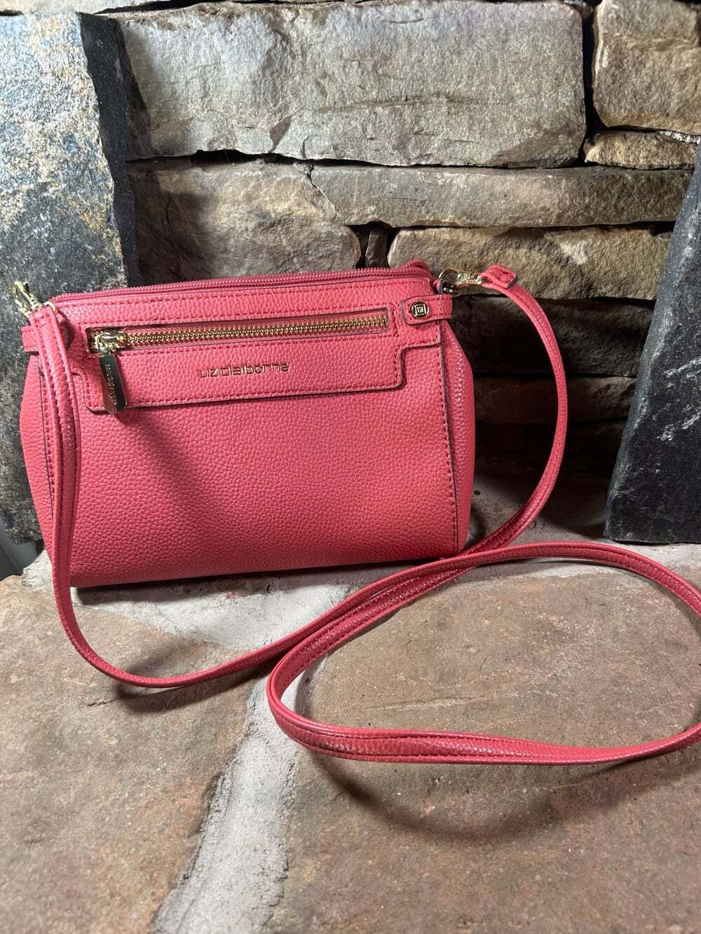 Liz Claiborne Coral colored purse